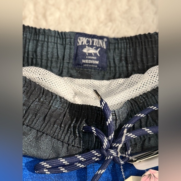 Spicy Tuna Men's M & L Swim Trunks NWT - Picture 3 of 6